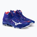 Кросівки для волейболу чоловічі Mizuno Wave Lightning Z5 Mid сині V1GA190500 5
