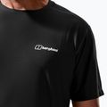 Чоловіча футболка Berghaus 24/7 Tech Basecrewss чорна/чорна 5