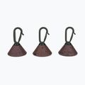 Обважнювачі для волосіні Fox International Edges Back Leads коричневі CAC531 2