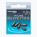 Грузила-оливки Drennan наскрізні 5 шт.