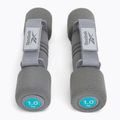 Гантелі Reebok 2 x 1 кг сірі RAWT-11061BL 3