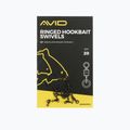 Вертлюги коропові Avid Carp Terminal Ringed Hookbait Swivels black 2