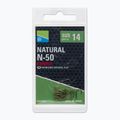 Гачки для риболовлі Preston Innovations Natural N-50 15 шт. золотисті P0150057 3