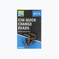 З'єднувач для кошичка Preston Innovations ICM In-Line Quick Change Beads 6 шт. коричневий P0030028