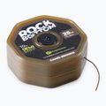 Плетена волосінь коропова RidgeMonkey Connexion Rock Bottom Tungsten Semi Stiff Coated Hooklink коричнева RMT282