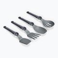Кухонний набір RidgeMonkey Q-Lock Utensil сірий QLU SET