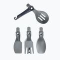 Кухонний набір RidgeMonkey Q-Lock Utensil сірий QLU SET 3