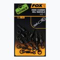 Вертлюги коропові Fox International Edges Kwik Change Heli Swivels чорні CAC700