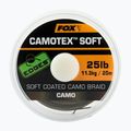 Плетена волосінь коропова Fox International Camotex Soft Camo CAC737