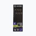 Поводки для methody Matrix MXC-4 Size Barbless X-Strong Bait Band 8 шт. прозорі GRR066