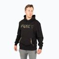 Кофта для риболовлі з капюшоном Fox International LW Print Pullover чорна CFX1 2