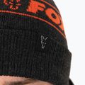 Шапка зимова Fox International Collection Beanie black/orange 8