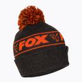 Шапка зимова Fox International Collection Bobble black/orange