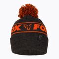 Шапка зимова Fox International Collection Bobble black/orange 2