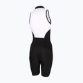 Комбінезон для тріатлону жіночий ZONE3 Lava Long Distance Trisuit black/white/green 2