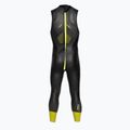 Гідрокостюм для тріатлону чоловічий ZONE3 Sleeveless Vision black/lime/gun metal 3