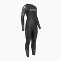 Гідрокостюм для тріатлону жіночий Zone3 Thermal Aspect Breaststroke 2,5 мм black/orange/yellow