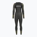 Гідрокостюм для тріатлону жіночий Zone3 Thermal Aspect Breaststroke 2,5 мм black/orange/yellow 2