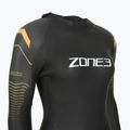Гідрокостюм для тріатлону жіночий Zone3 Thermal Aspect Breaststroke 2,5 мм black/orange/yellow 4