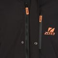 Пальто ZONE3 Oversized Polar Fleece Robe Parka black/orange 5