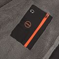 Пальто ZONE3 Oversized Polar Fleece Robe Parka black/orange 7