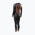 Гідрокостюм для тріатлону жіночий ZONE3 Thermal Agile 3 мм black/gold 2
