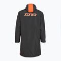 Плащ ZONE3 Recycled Robe Parka black/grey/orange 2