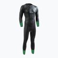 Гідрокостюм для тріатлону чоловічий ZONE3 Terraprene® Vision black/forest green