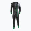 Гідрокостюм для тріатлону чоловічий ZONE3 Terraprene® Vision black/forest green 2