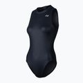 Жіночий злитий купальник ZONE3 OWS Ti+ Thermal High Neck чорний