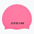 ZONE3 Силіконова шапочка для плавання рожева