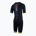 Комбінезон для тріатлону чоловічий ZONE3 Activate+ Trisuit black/neon 2