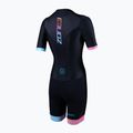 Комбінезон для тріатлону жіночий ZONE3 Activate+ Trisuit black/neon 2