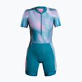 Комбінезон для тріатлону жіночий ZONE3 Activate+ Trisuit print