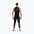 Гідрокостюм тріатлонний чоловічий ZONE3 Glide Sleeveless Wetsuit black/grey 4