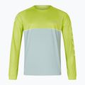 Лонгслів велосипедний чоловічий Endura Core Printed lime green