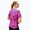 Футболка велосипедна жіноча Endura Grid Floral Ltd W pink pop 3