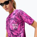 Футболка велосипедна жіноча Endura Grid Floral Ltd W pink pop 5
