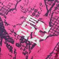 Футболка велосипедна жіноча Endura Grid Floral Ltd W pink pop 10