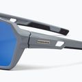 Окуляри сонцезахисні Endura Singletrack dreich grey/blue revo smoke/clear silver flash mirror 4