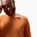 Лонгслів велосипедний чоловічий Endura Singletrack Print end orange 4