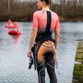 Комбінезон для триатлону жіночий HUUB Commit Long Course Suit black/coral 8