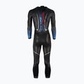 Гідрокостюм тріатлонний чоловічий HUUB Agilis II Back Zip 3.5 metallic blue 2