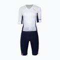 Комбінезон для тріатлону жіночий HUUB Anemoi 3 SUB22 white/navy/pink