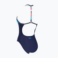 Купальник суцільний жіночий Zoggs Pop Block T Back white / red / blue / navy 2