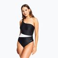 Купальник суцільний жіночий Zoggs Lattice One Shoulder blue / white 8