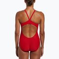 Жіночий злитий купальник Nike Solid Racerback університетський червоний 3