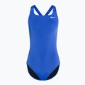 Купальник суцільний жіночий Nike Hydrastrong Solid Fastback блакитний NESSA001-494
