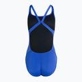 Купальник суцільний жіночий Nike Hydrastrong Solid Fastback блакитний NESSA001-494 2