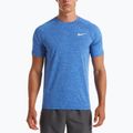 Футболка тренувальна чоловіча Nike Heather синя NESSA589-494